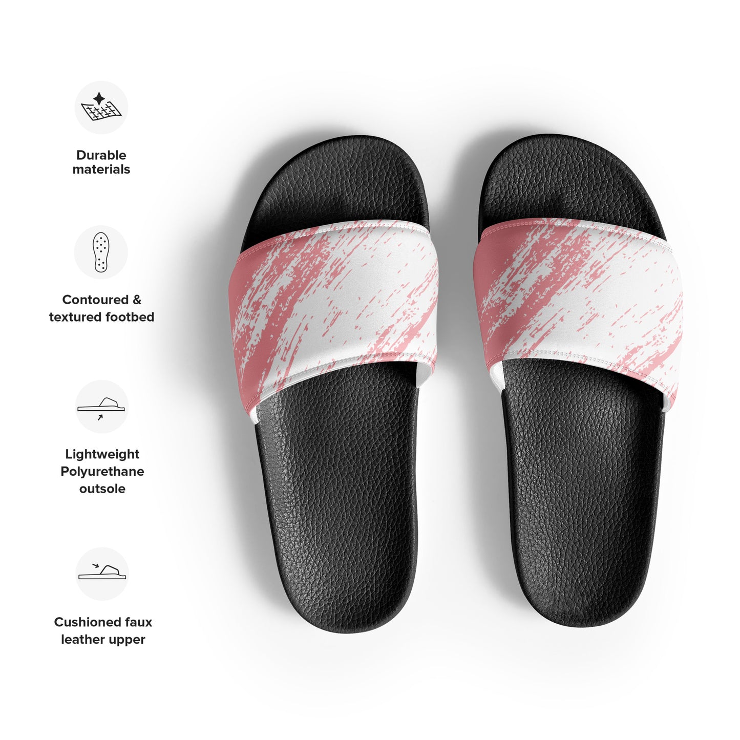 Pink Men’s Slides