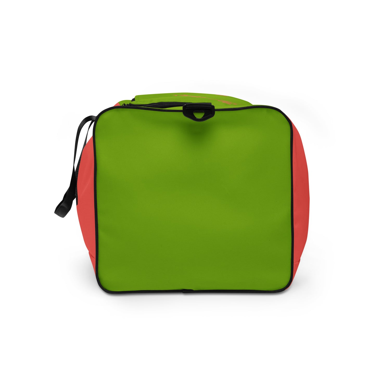 Luv'em Salmon Pink and Apple Green Duffle Bag
