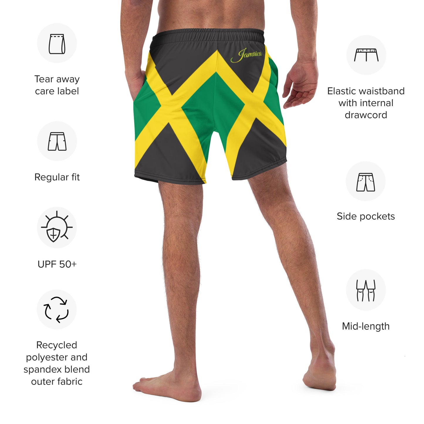 Jamaica Men's Swim Trunks