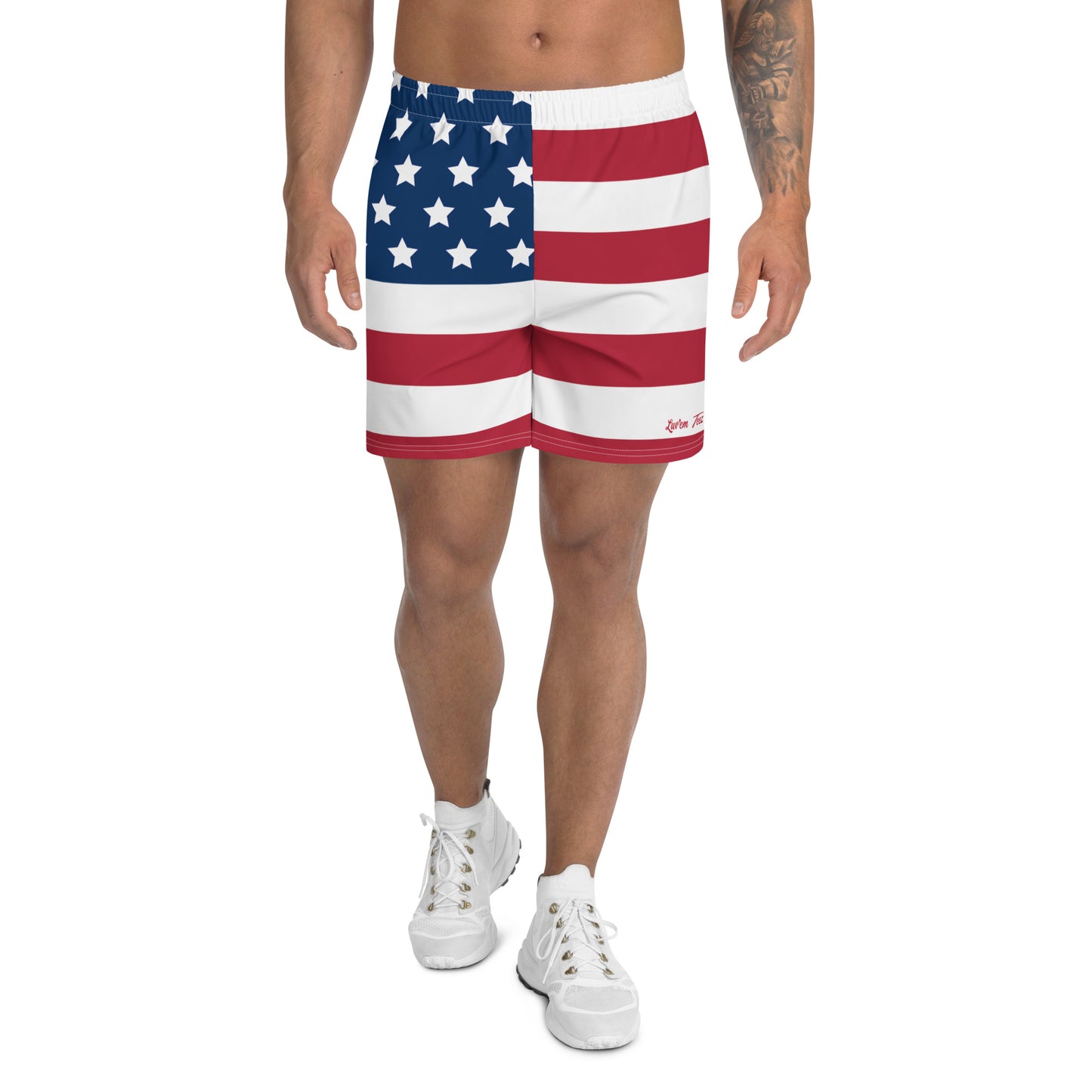 United Staes Men's Recycled Athletic Shorts