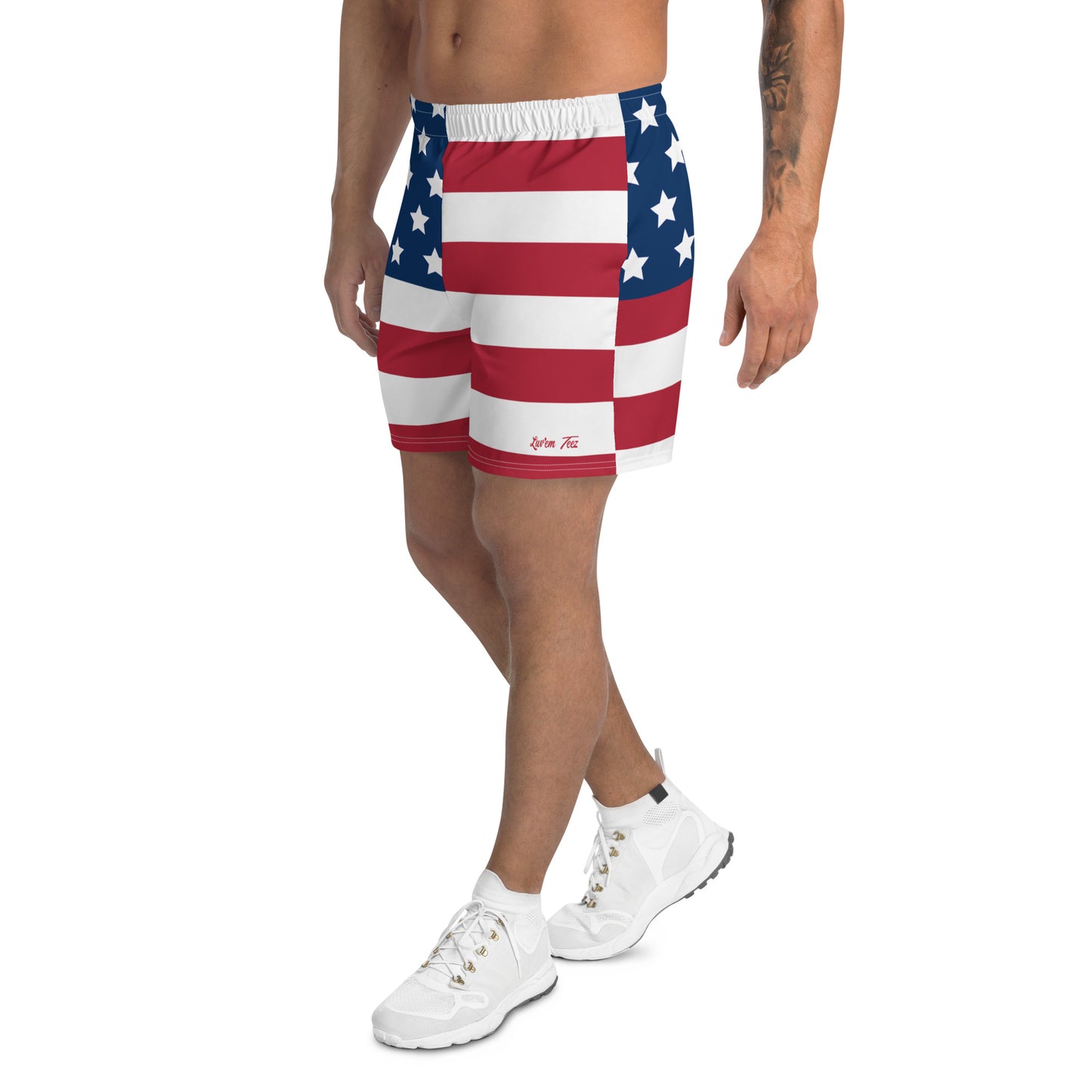 United Staes Men's Recycled Athletic Shorts