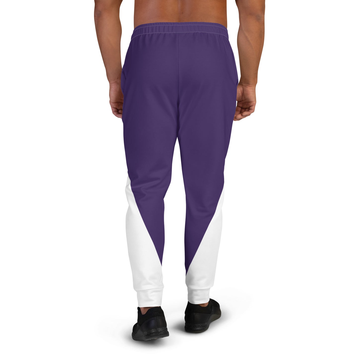 Baltimore Purple and White Men's Joggers