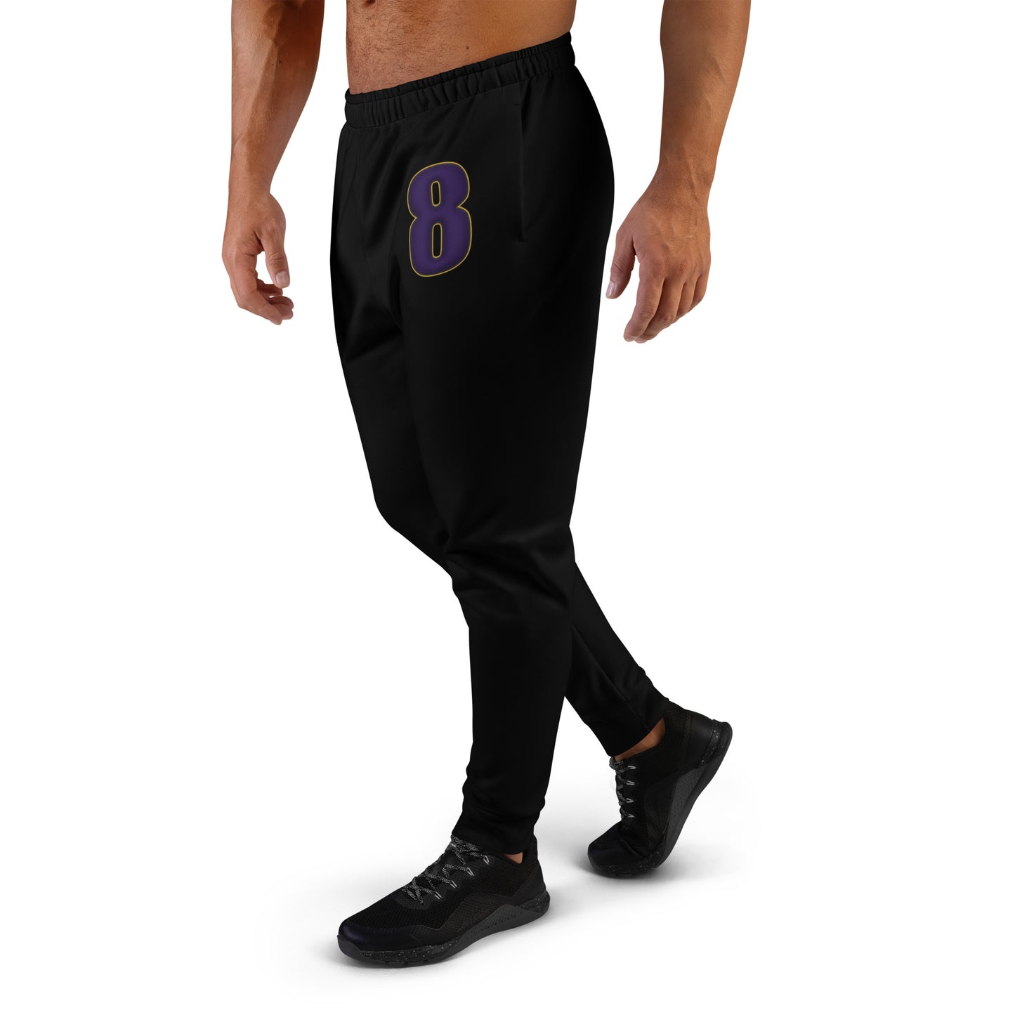 Great with 8 Men's Black Joggers