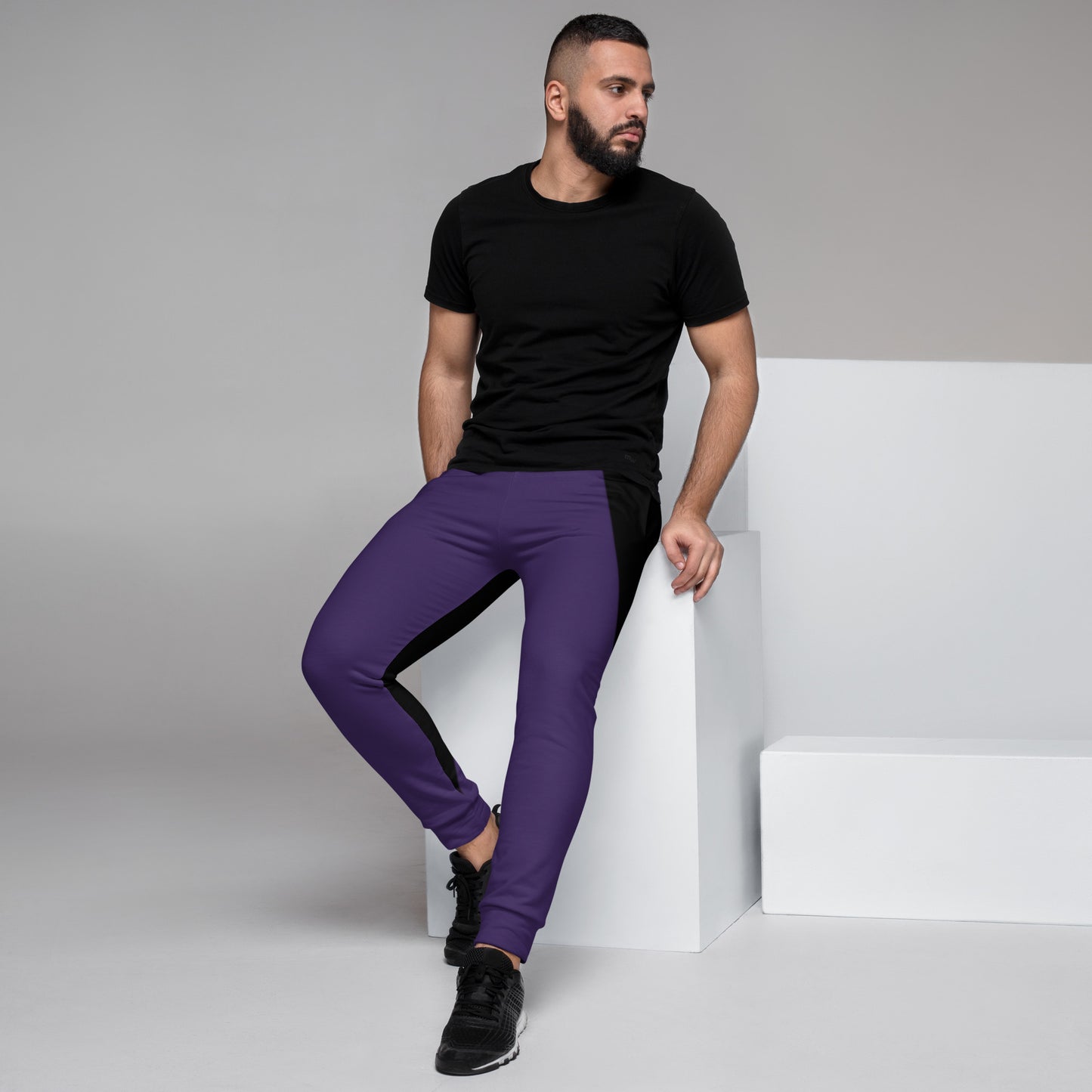 Baltimore Purple and Black  Men's Joggers