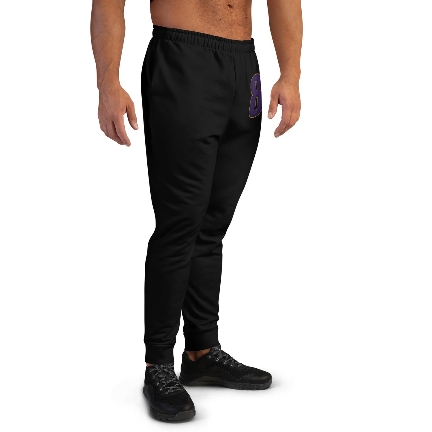 Great with 8 Men's Black Joggers