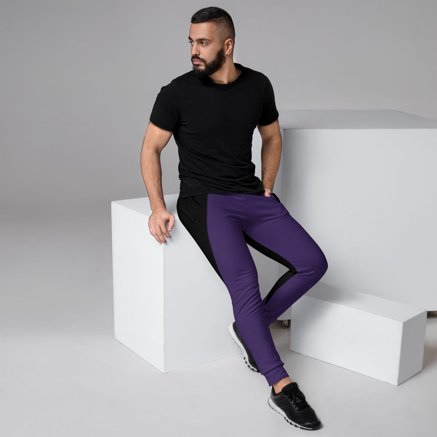 Baltimore Purple and Black  Men's Joggers