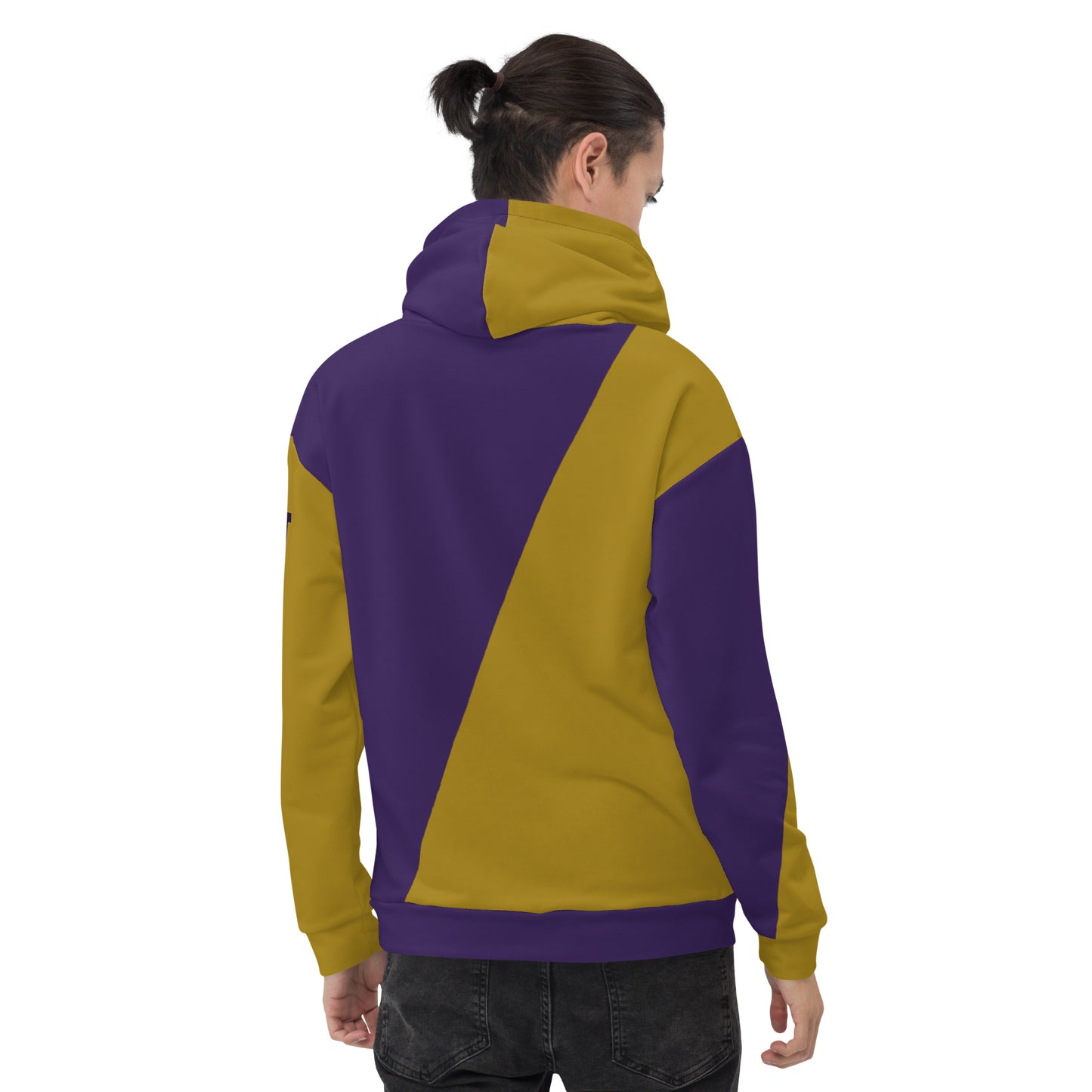 Great with 8 Purple and Gold Unisex Hoodie