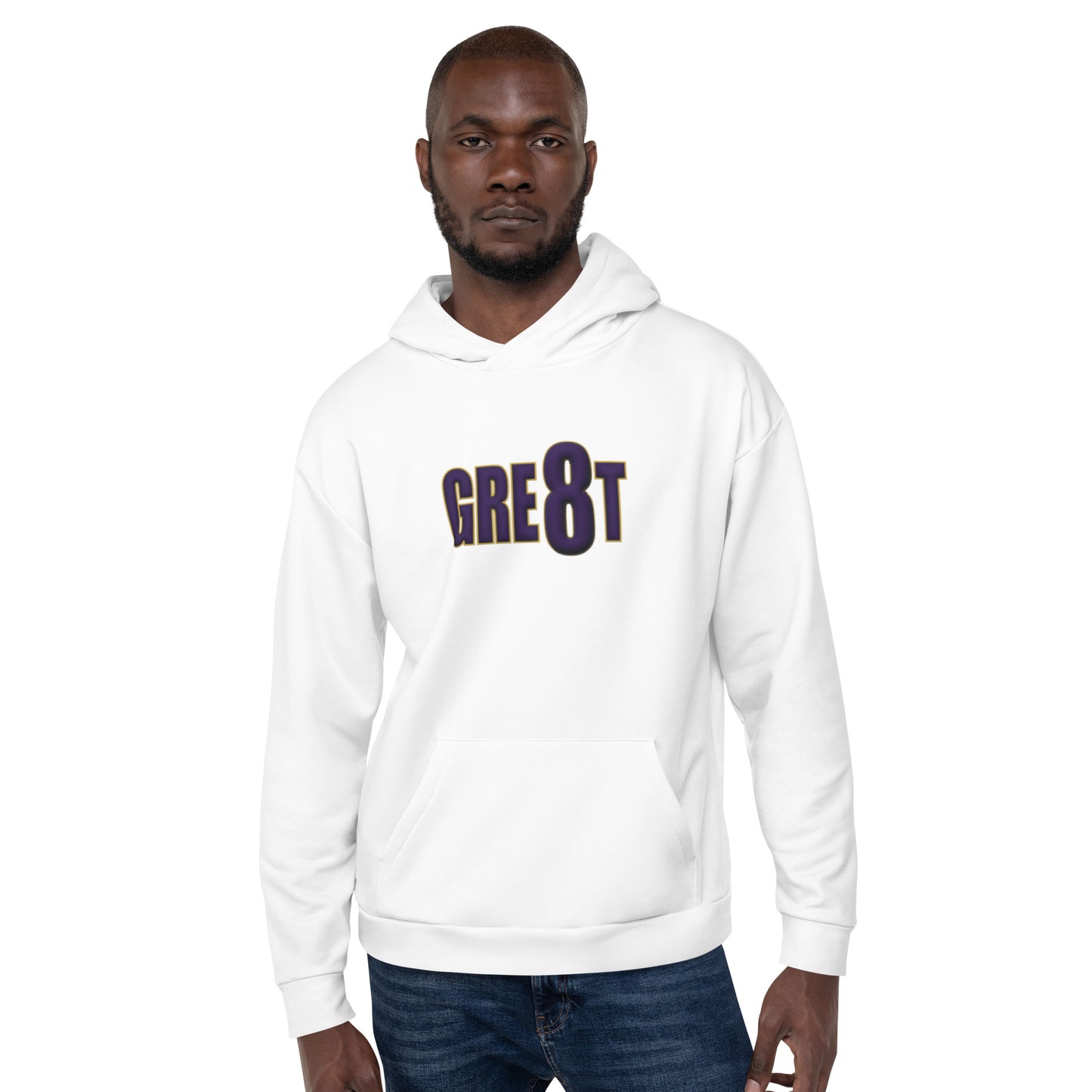 Great with 8 Unisex Hoodie