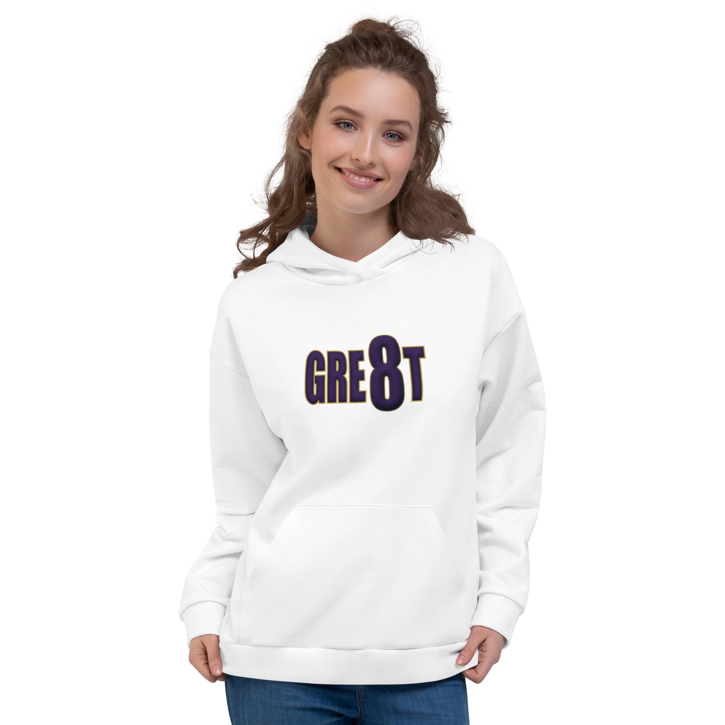 Great with 8 Unisex Hoodie