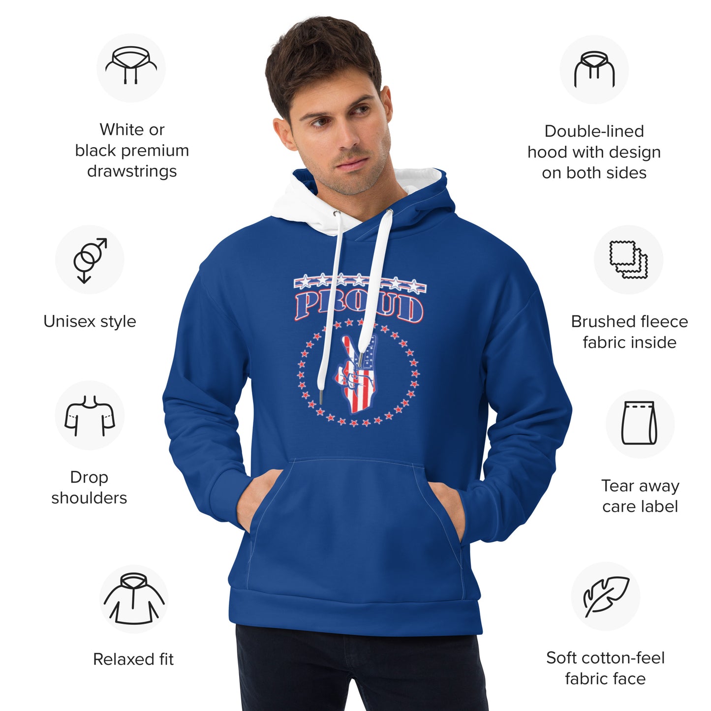 United States Unisex Hoodie