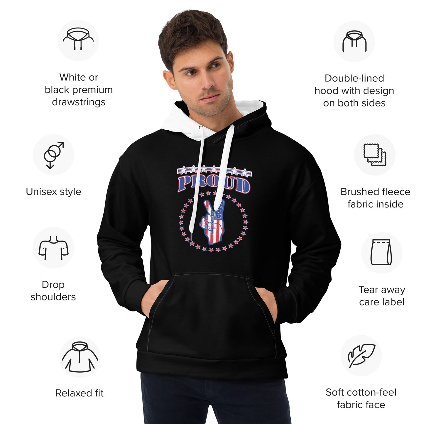 United States Unisex Hoodie