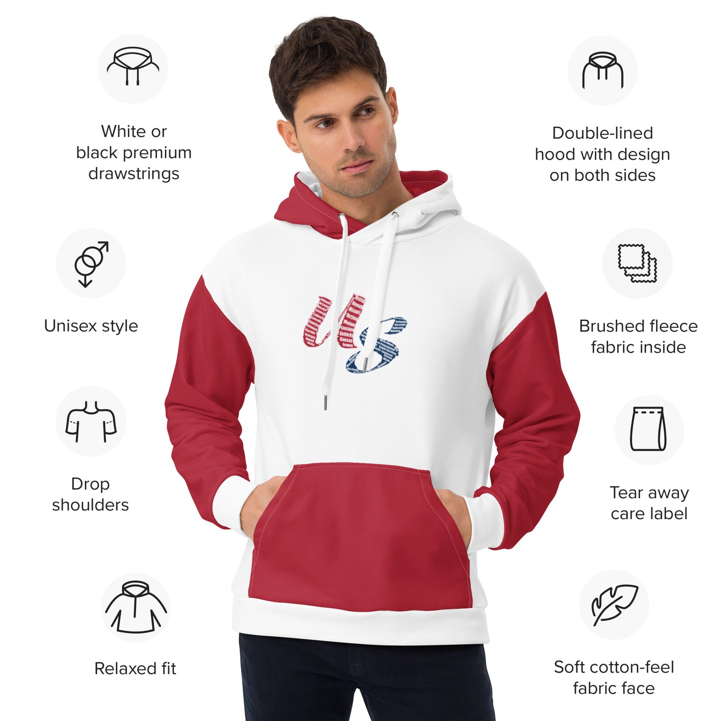 US Unisex Hoodie