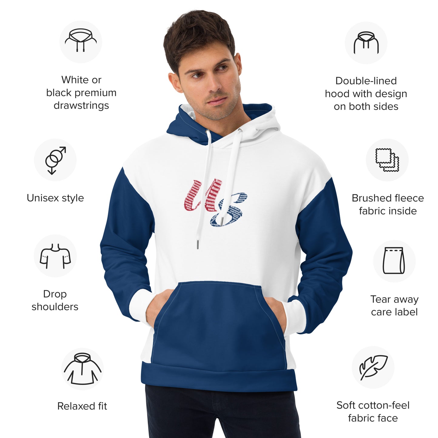 US Unisex Hoodie