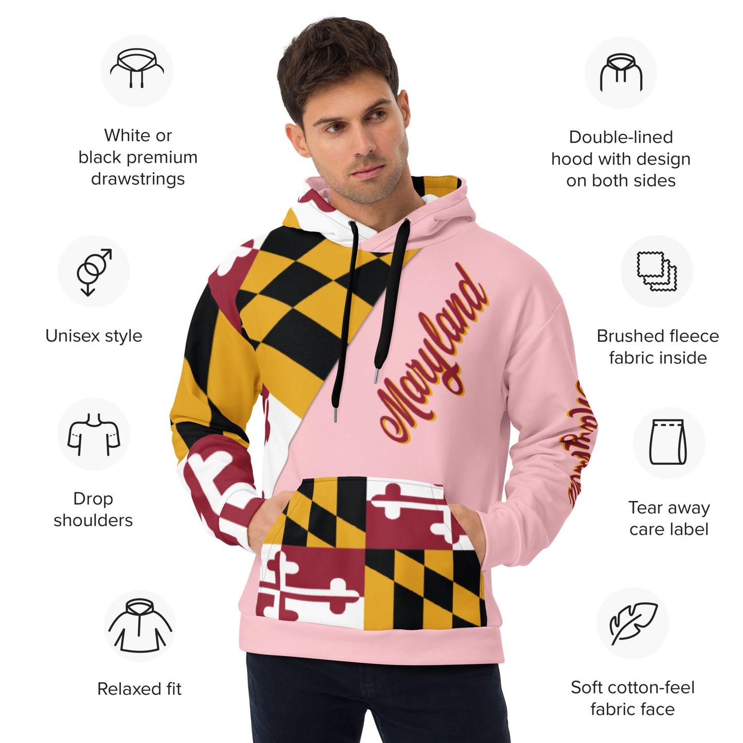 Maryland Unisex Hoodie