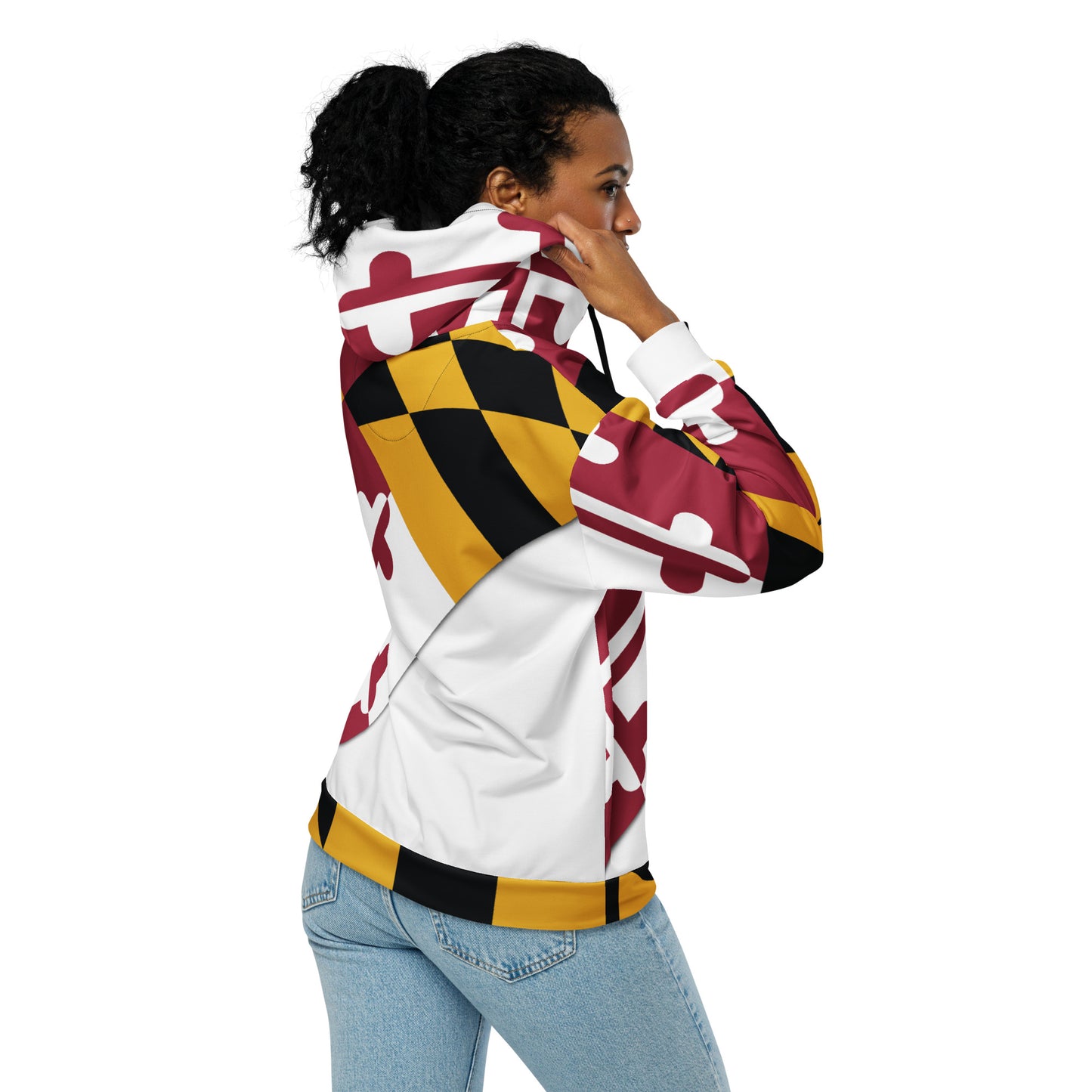 Maryland Unisex Zip Hoodie