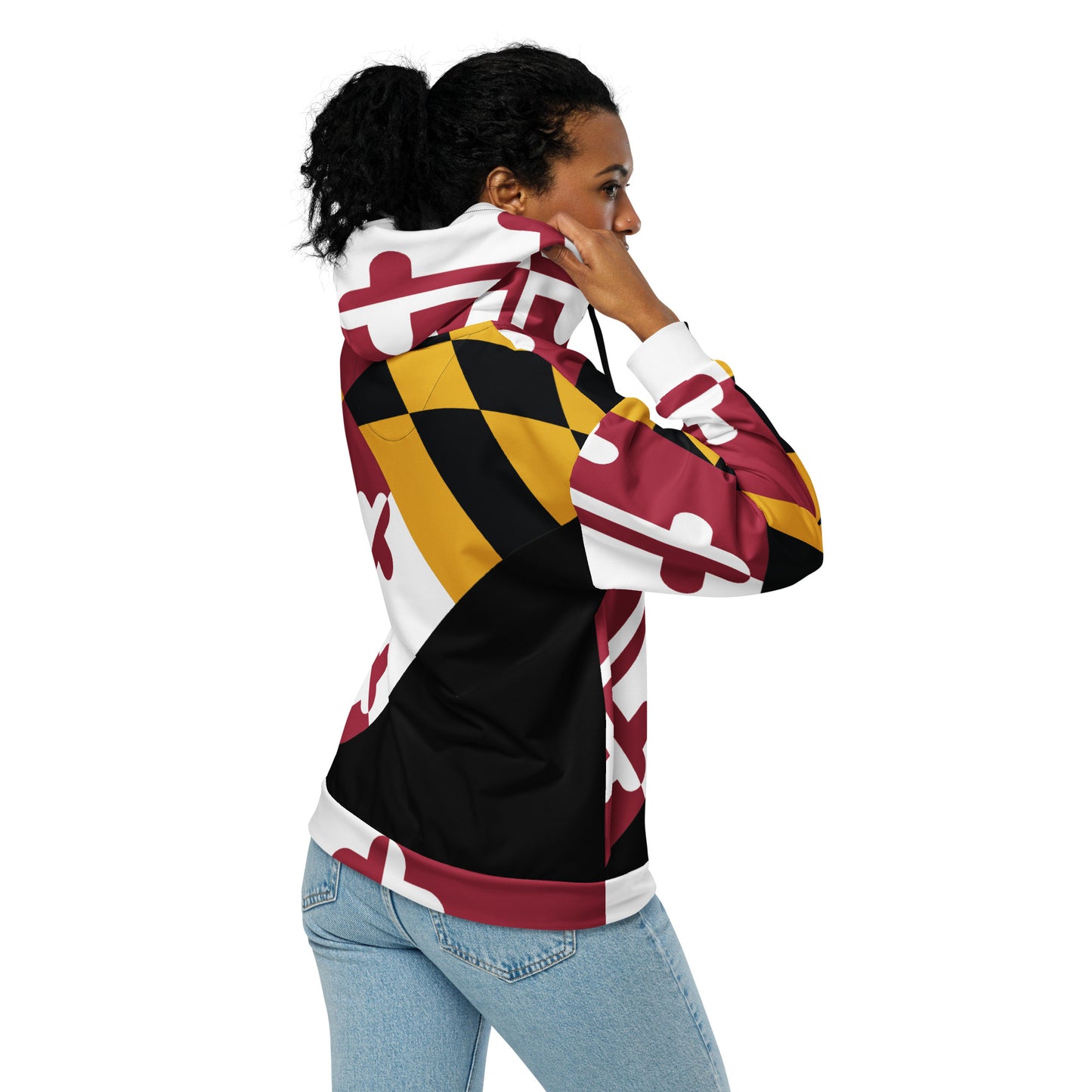 Maryland Unisex Zip Hoodie