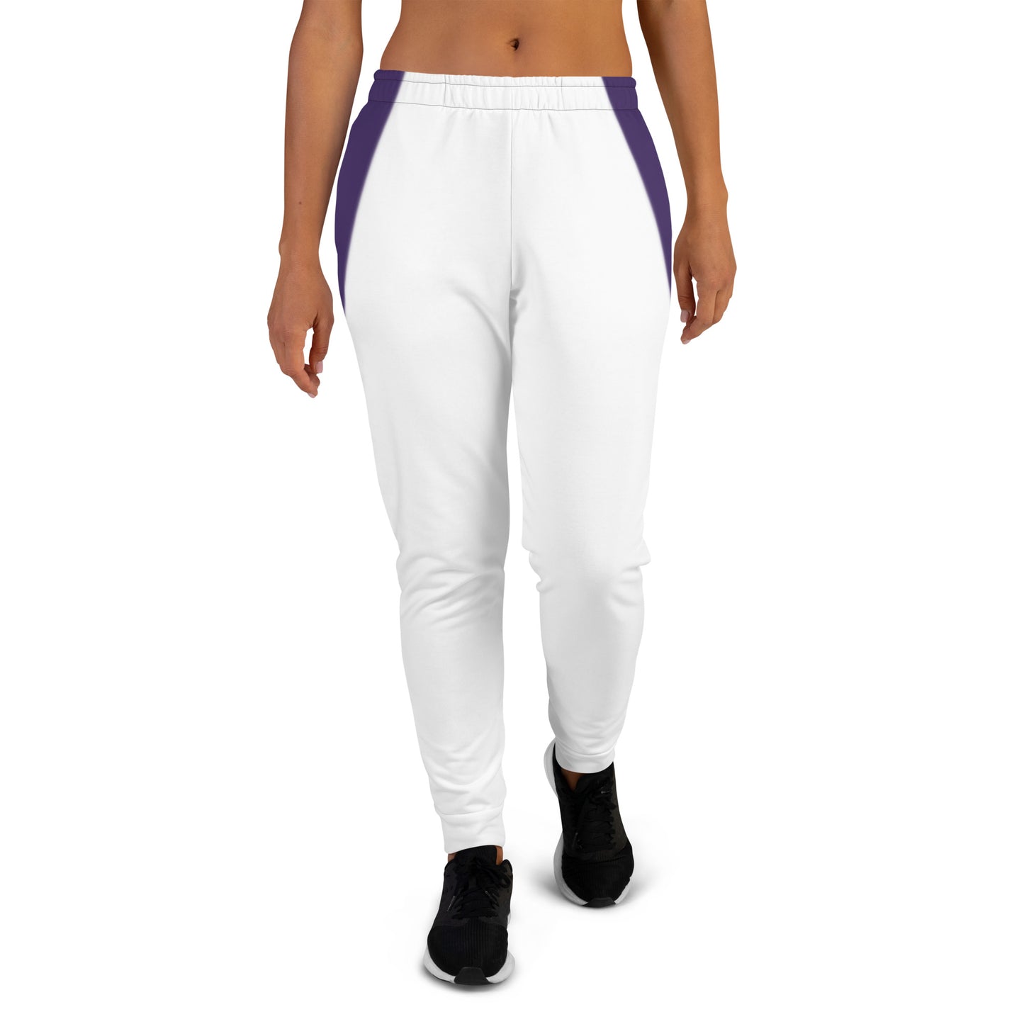 Baltimore Purple and White Women's Joggers