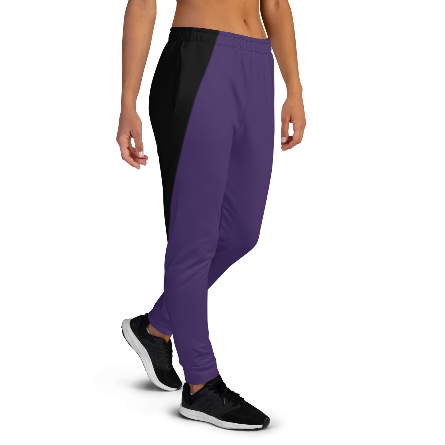 Baltimore Purple and Black Women's Joggers