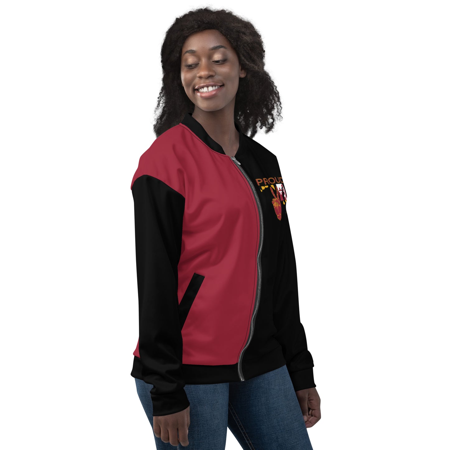 Maryland Unisex Bomber Jacket