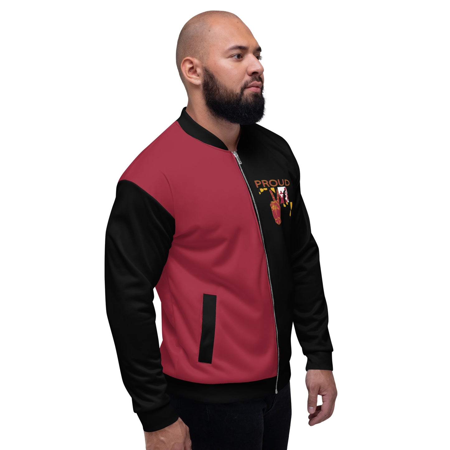 Maryland Unisex Bomber Jacket