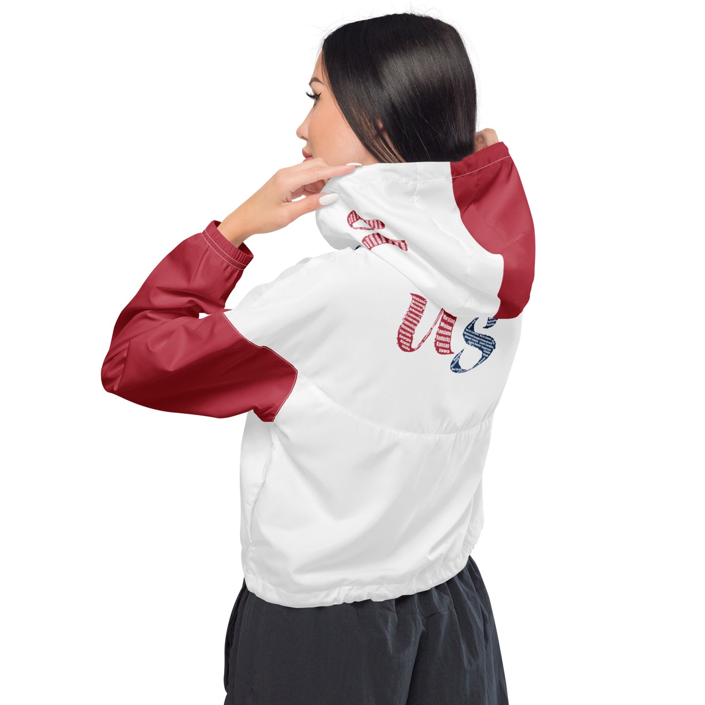 US Women’s Cropped Windbreaker