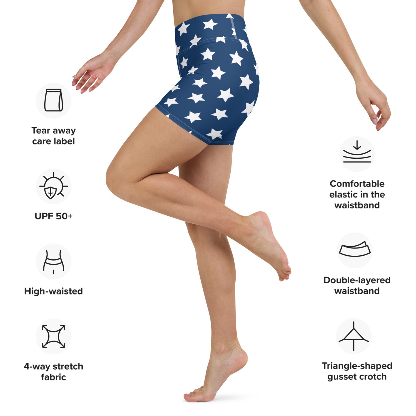 Pantalones cortos de yoga de Estados Unidos