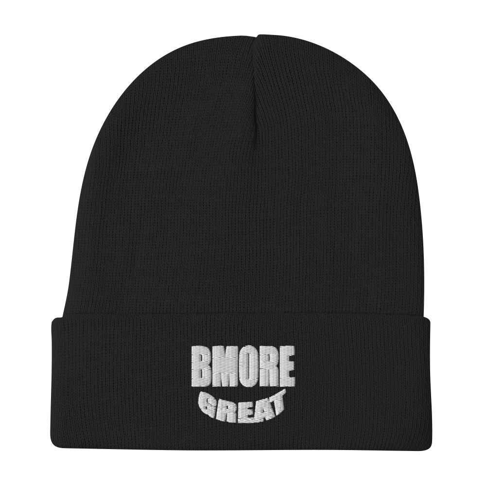 BMORE Great Embroidered Beanie