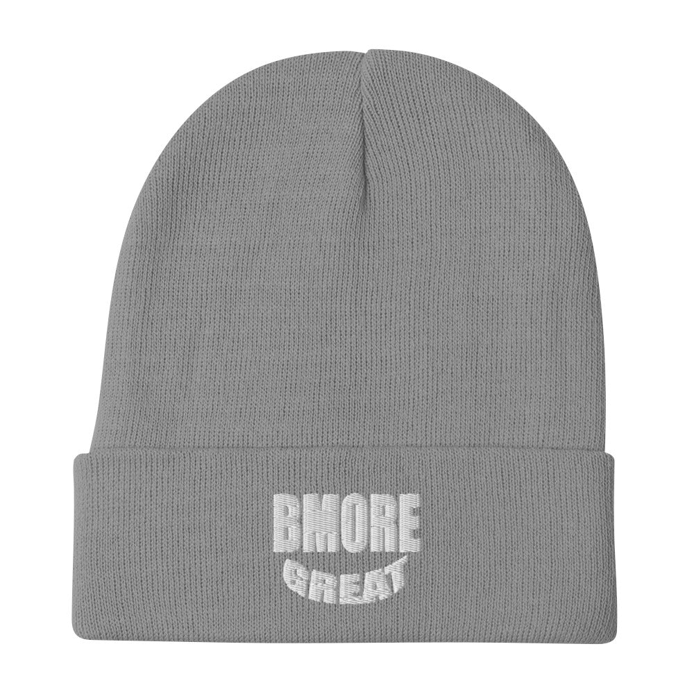 BMORE Great Embroidered Beanie