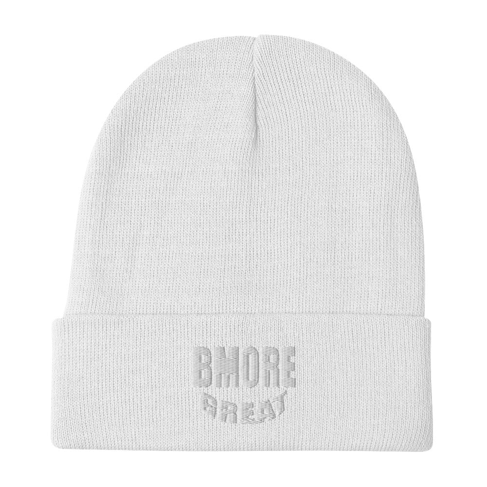 BMORE Great Embroidered Beanie