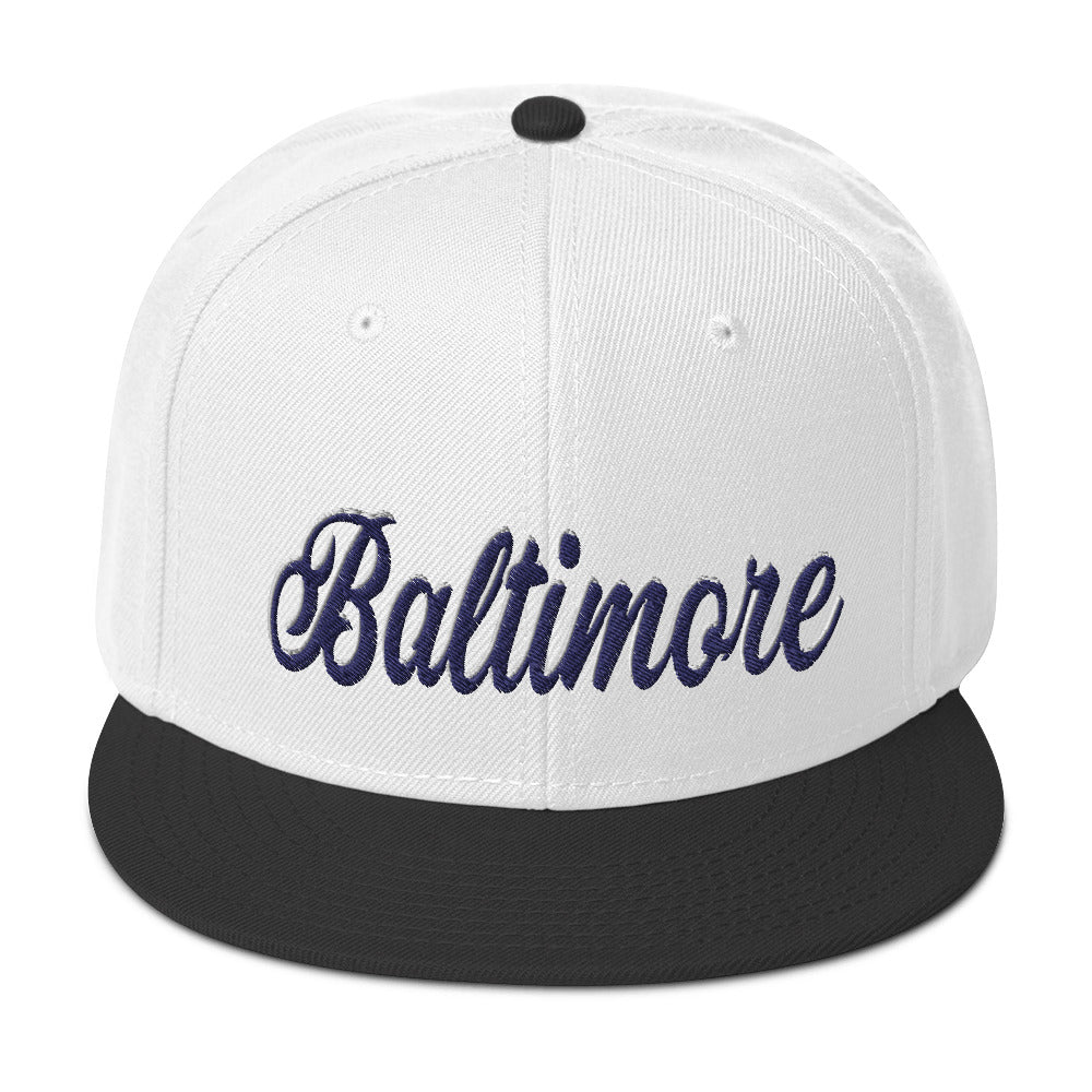 Baltimore Snapback Hat