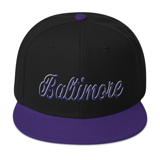 Baltimore Snapback Hat