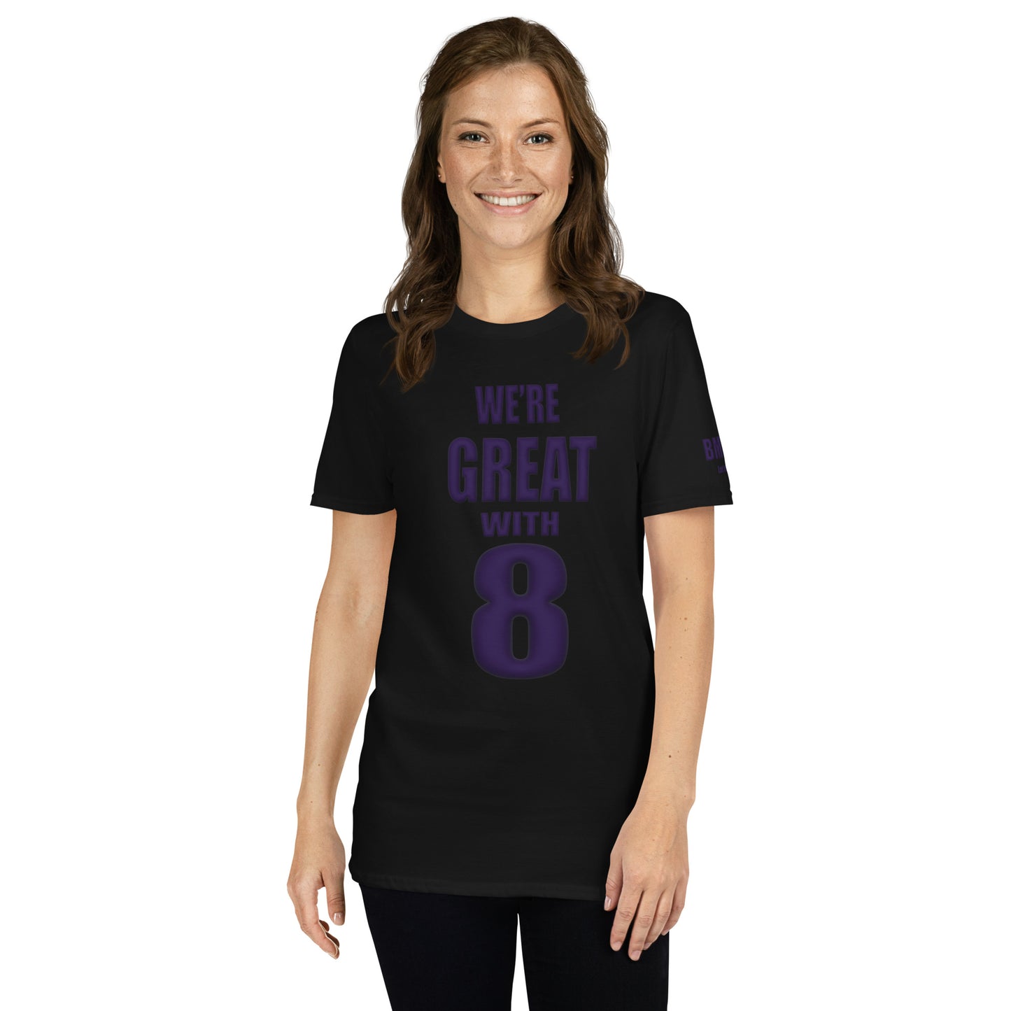 Great with 8 Short-Sleeve Unisex T-Shirt