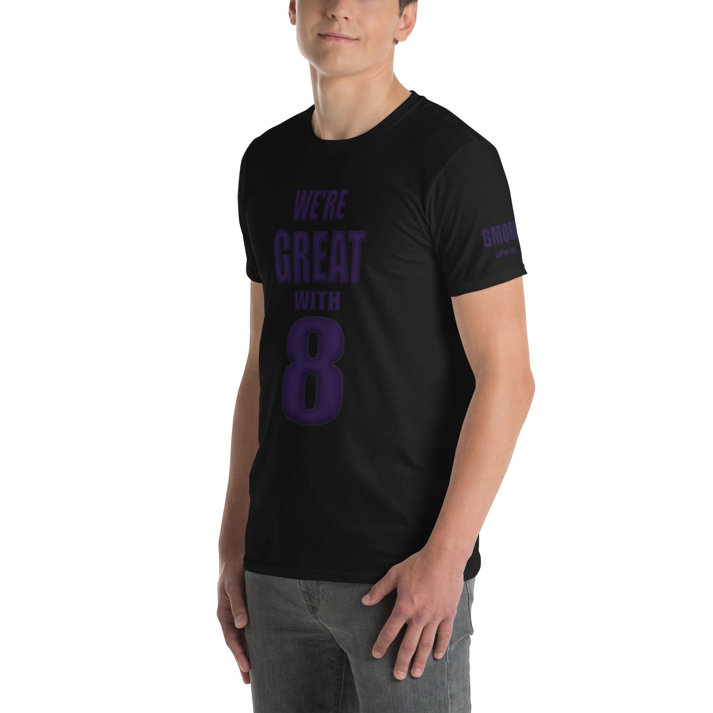 Great with 8 Short-Sleeve Unisex T-Shirt