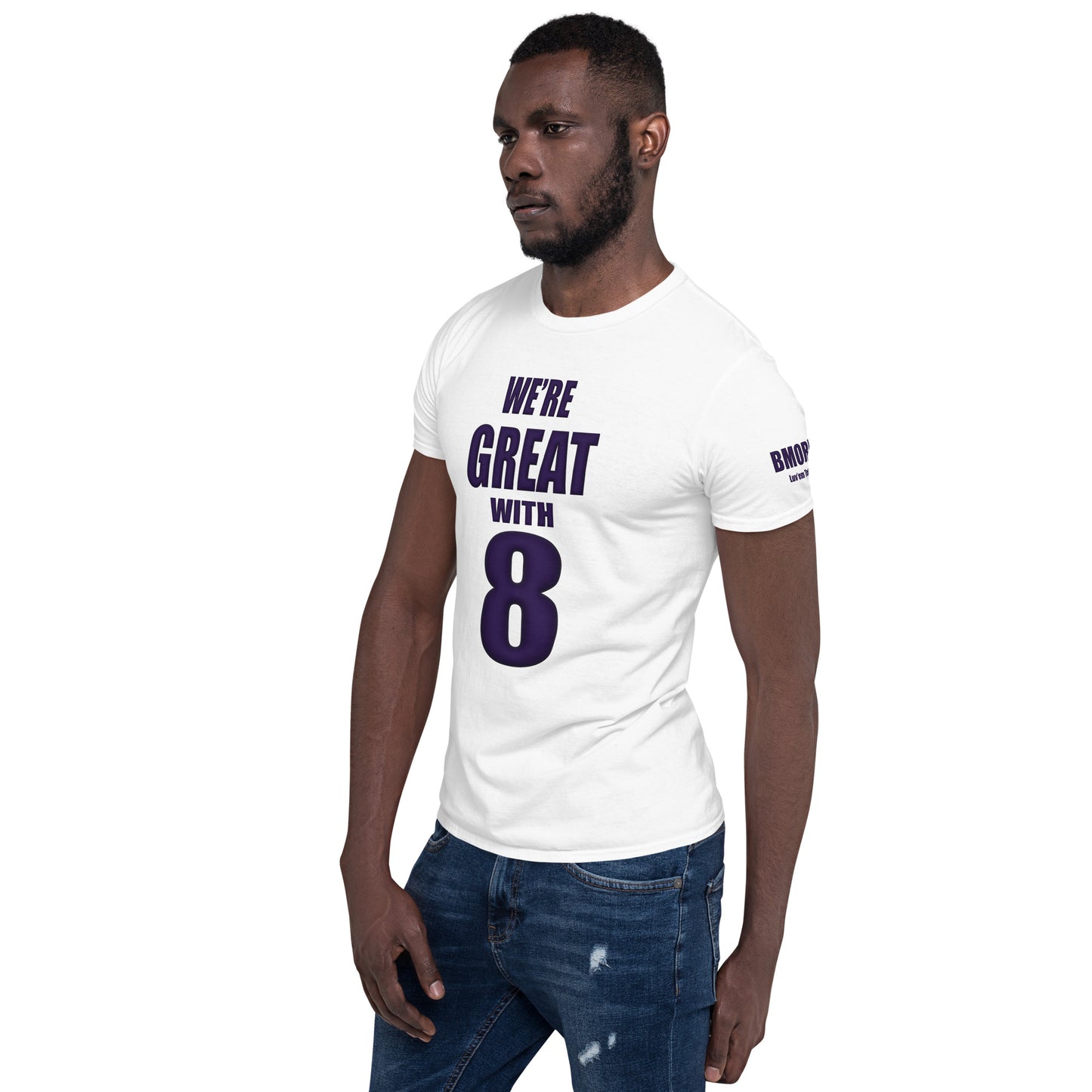 Great with 8 Short-Sleeve Unisex T-Shirt