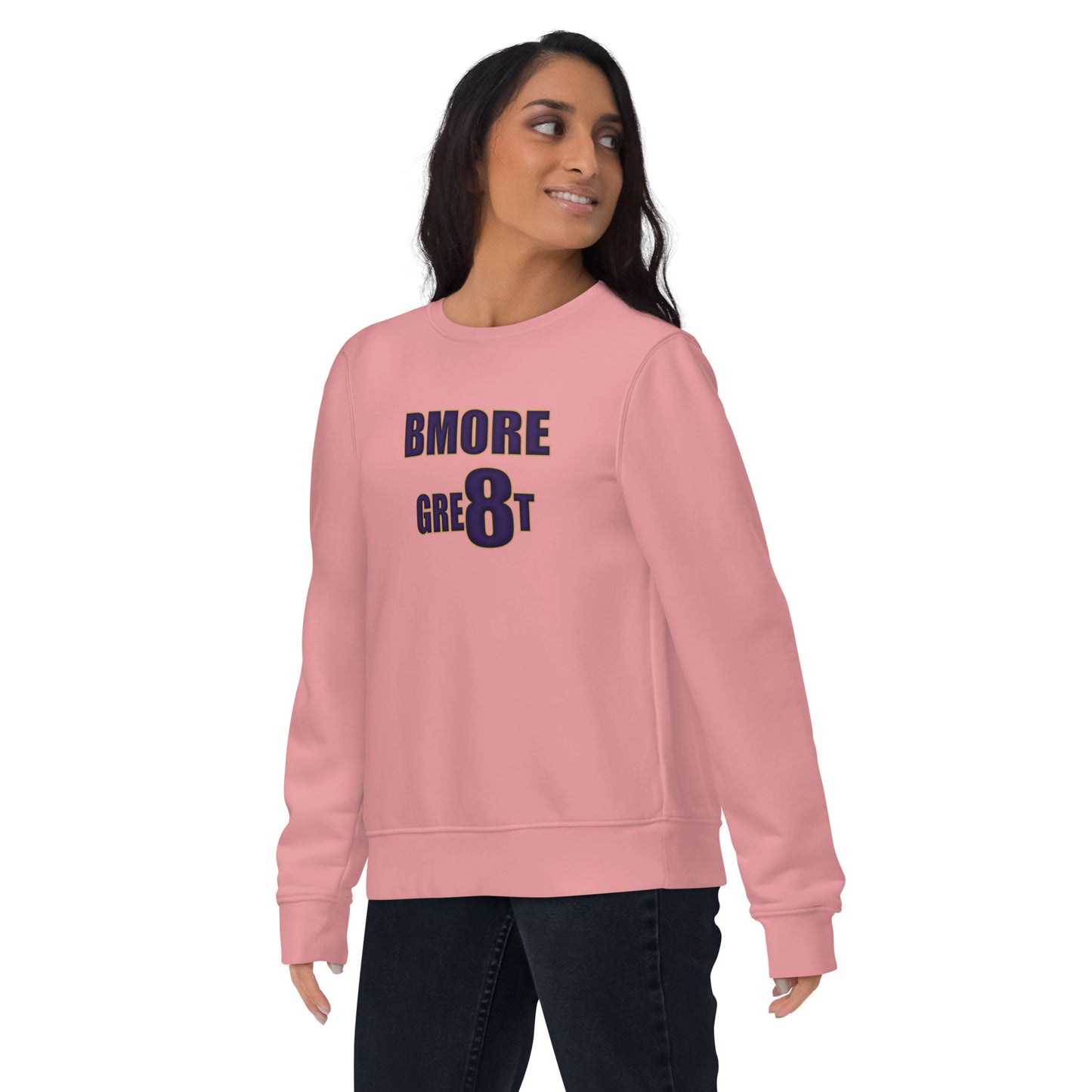 Great with 8 Unisex Eco Sweatshirt