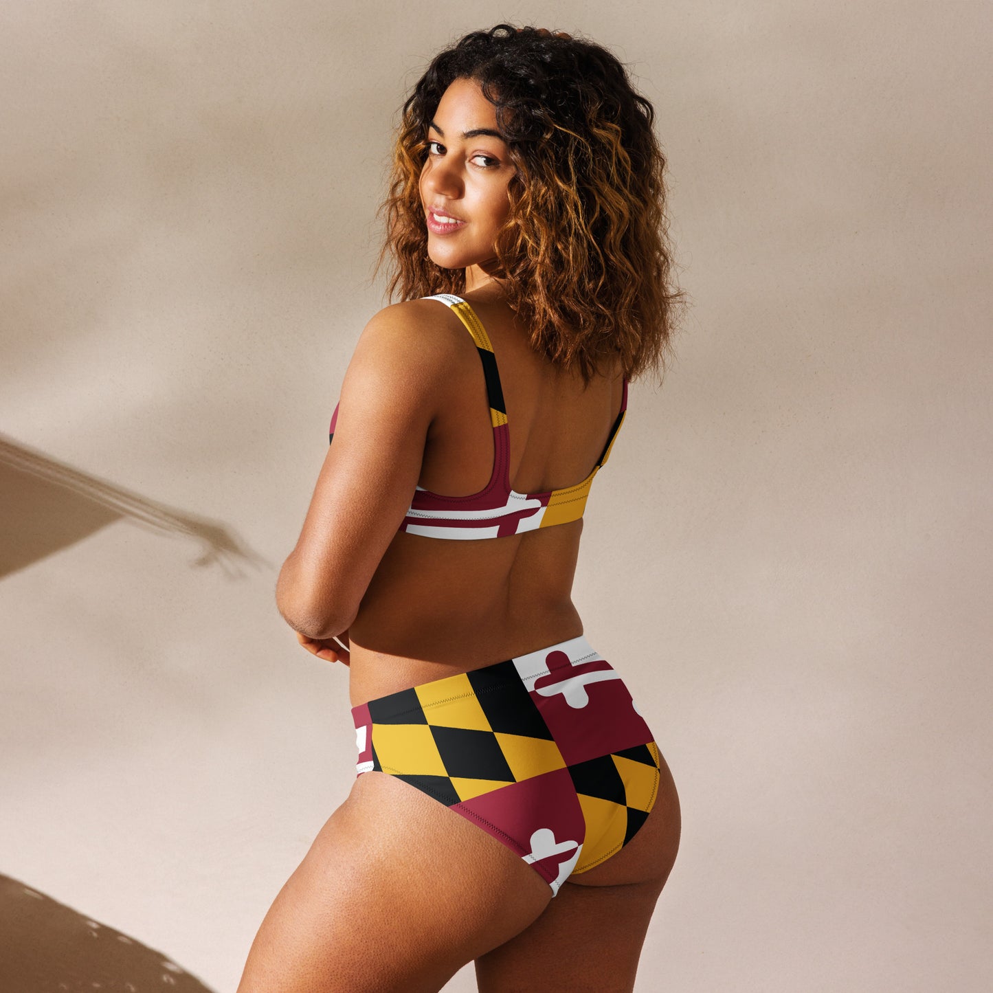 Maryland Recycled High-Waisted Bikini