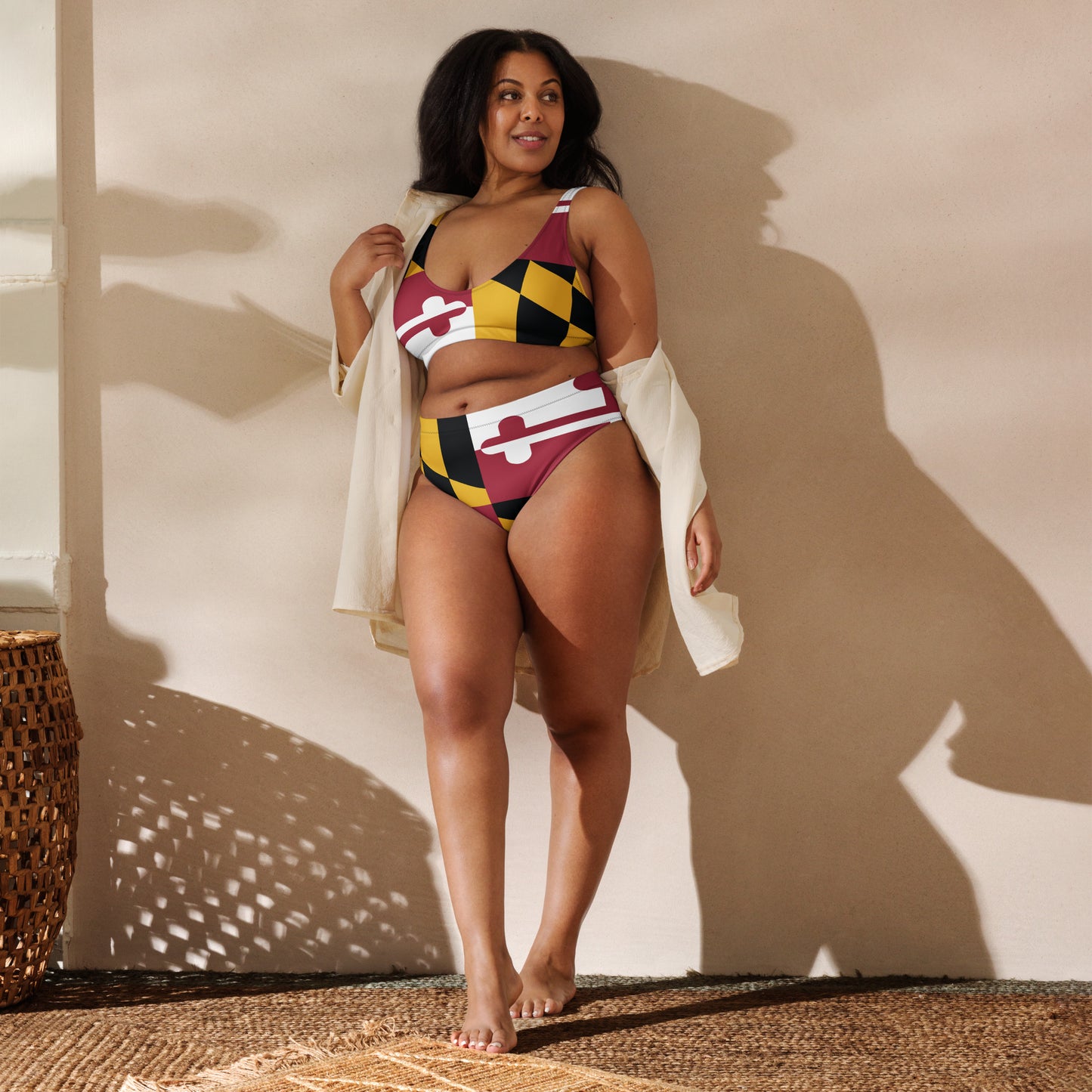 Maryland Recycled High-Waisted Bikini