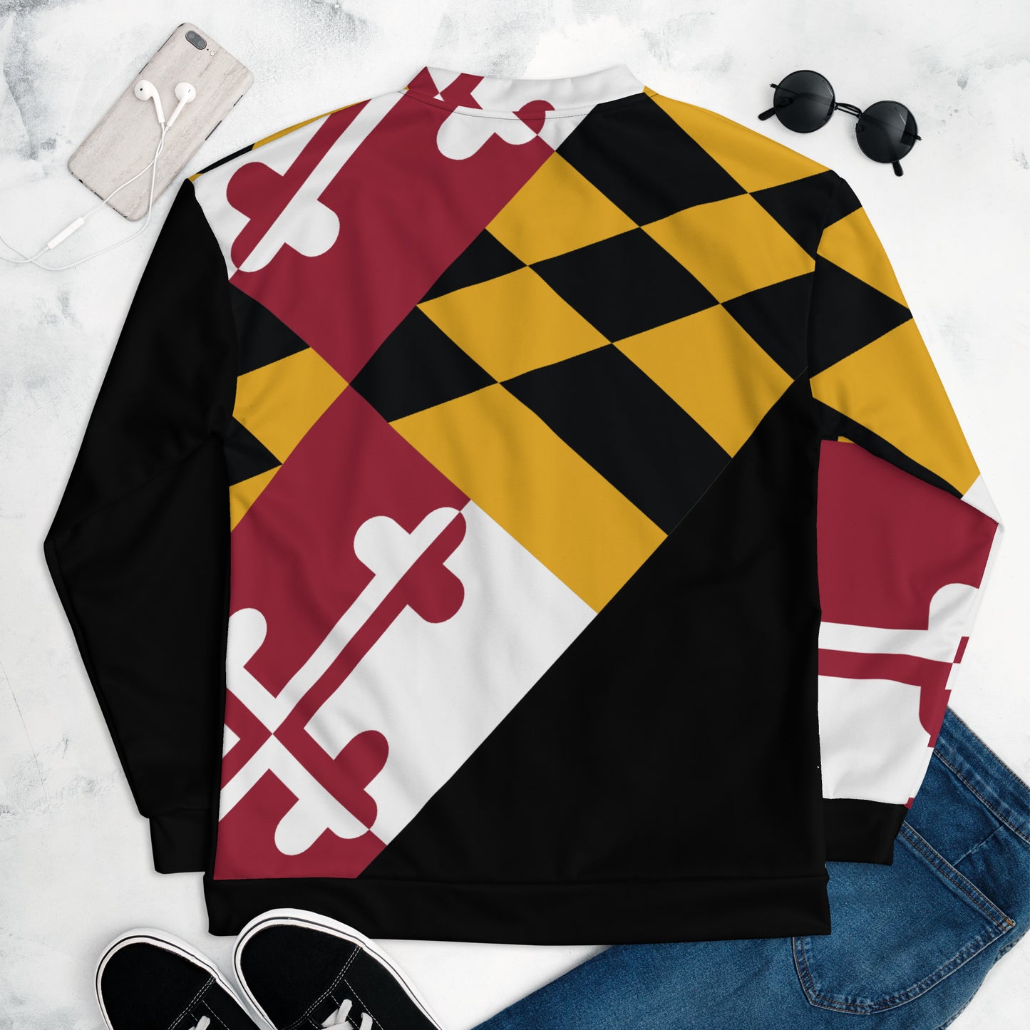 Maryland Unisex Bomber Jacket