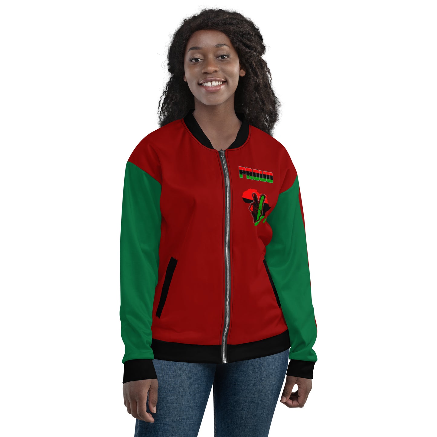 Chaqueta bomber unisex África