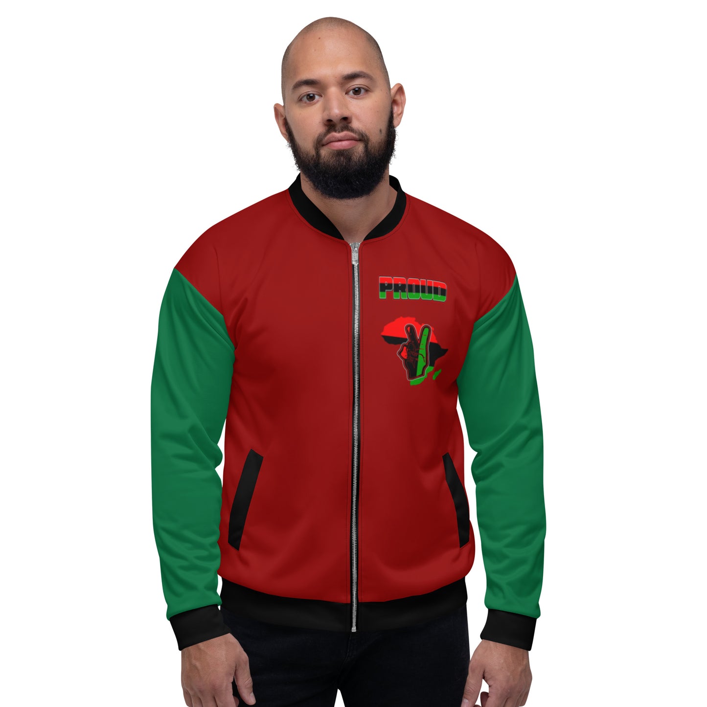 Chaqueta bomber unisex África