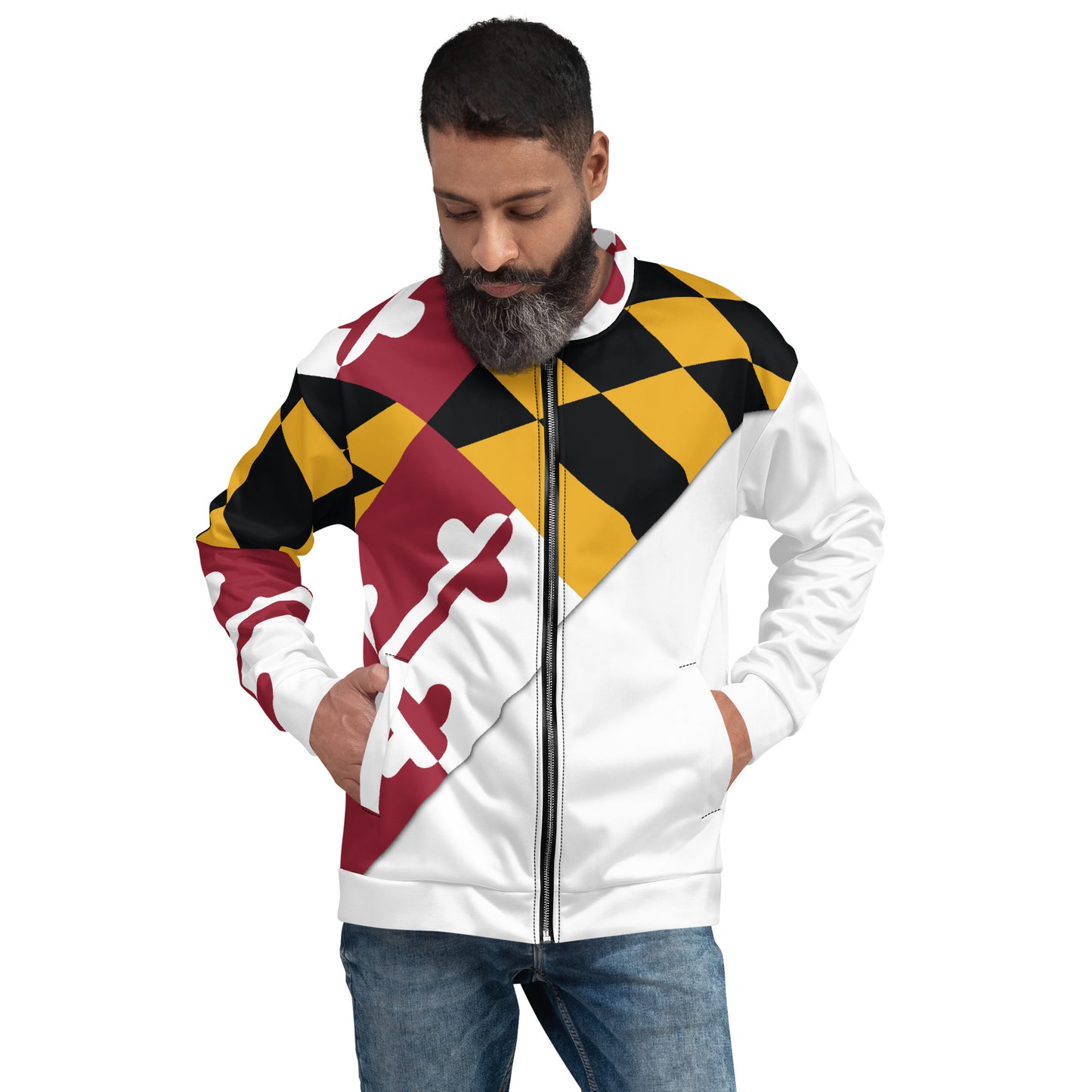 Maryland Unisex Bomber Jacket