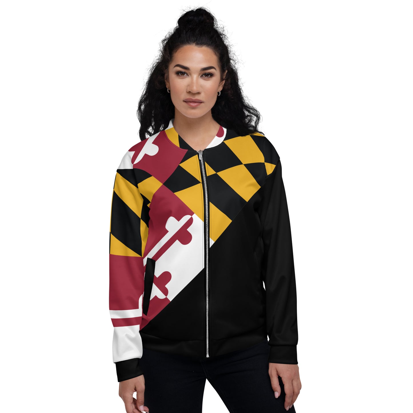 Maryland Unisex Bomber Jacket