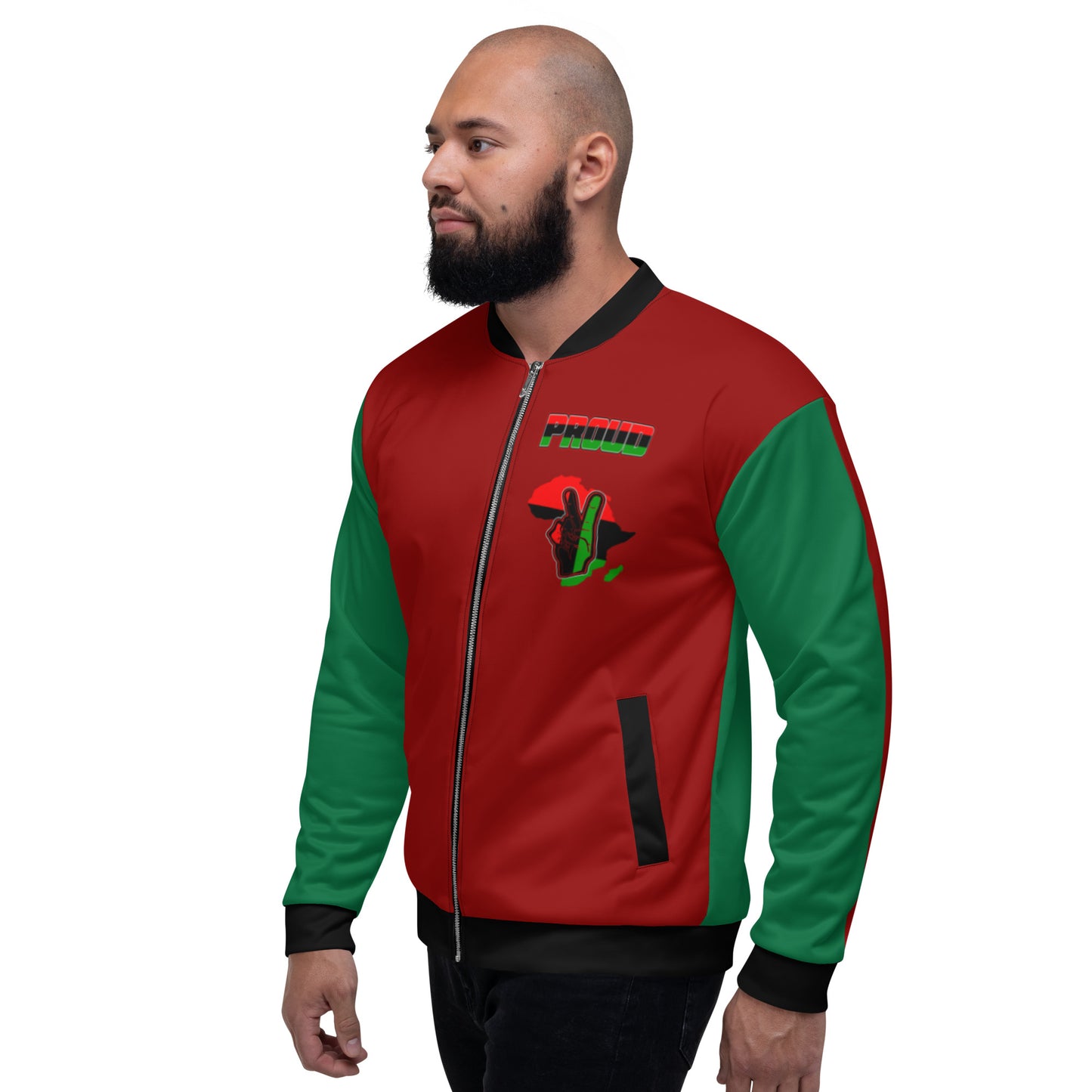 Chaqueta bomber unisex África