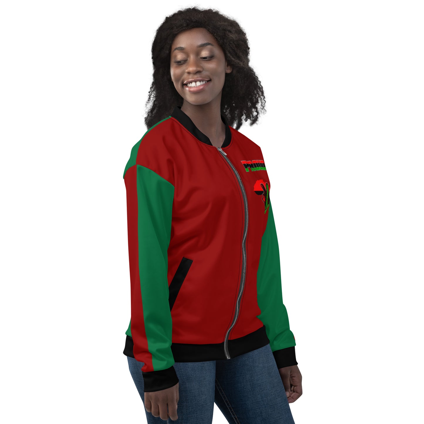 Chaqueta bomber unisex África