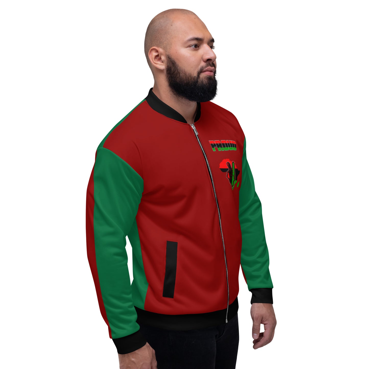 Chaqueta bomber unisex África