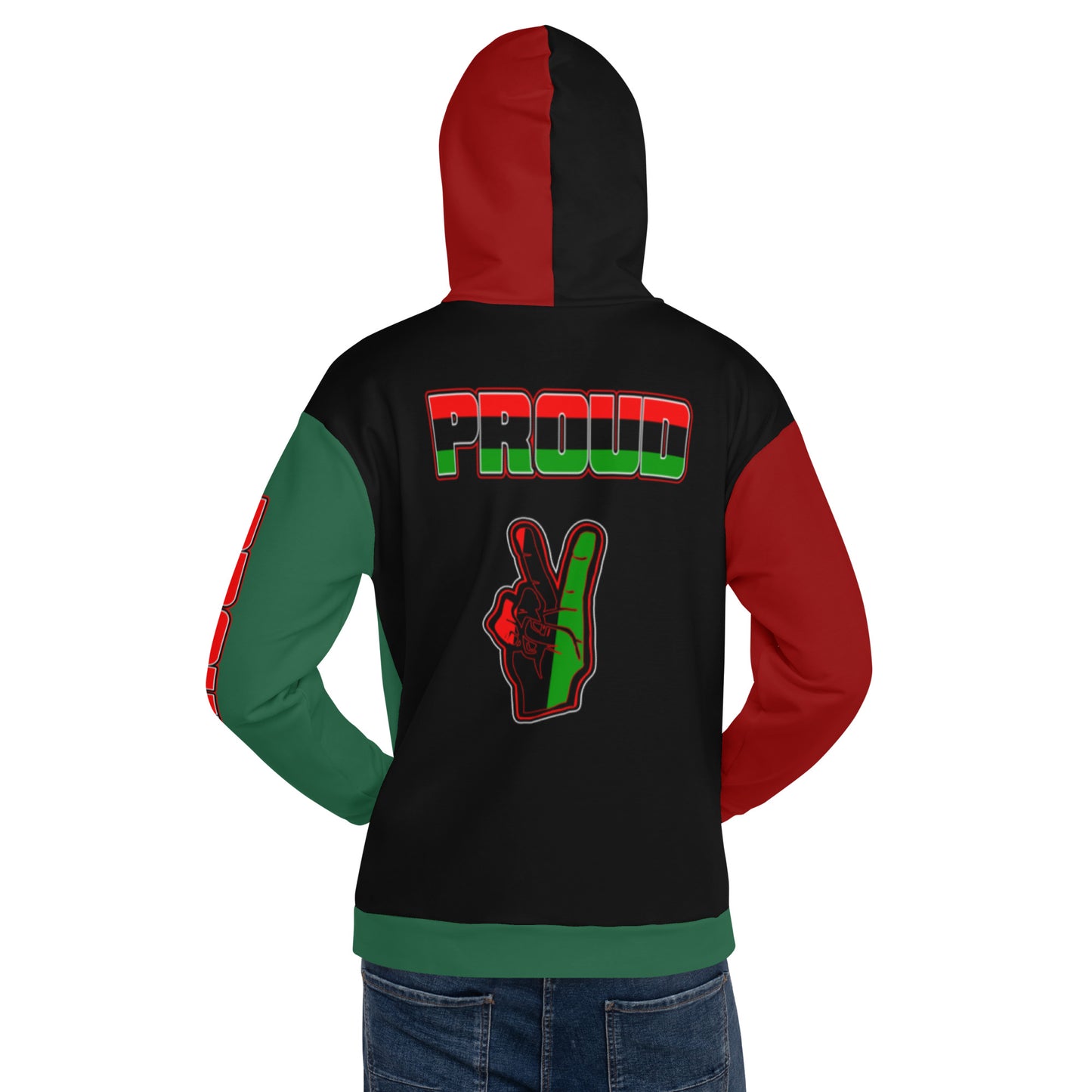 Sudadera con capucha unisex de África