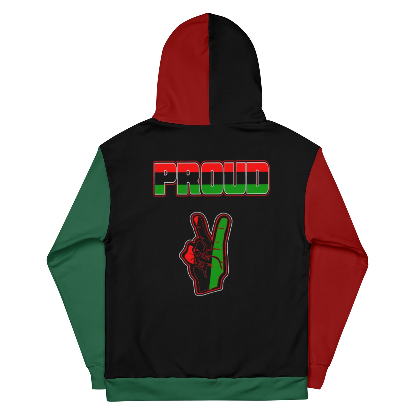 Sudadera con capucha unisex de África