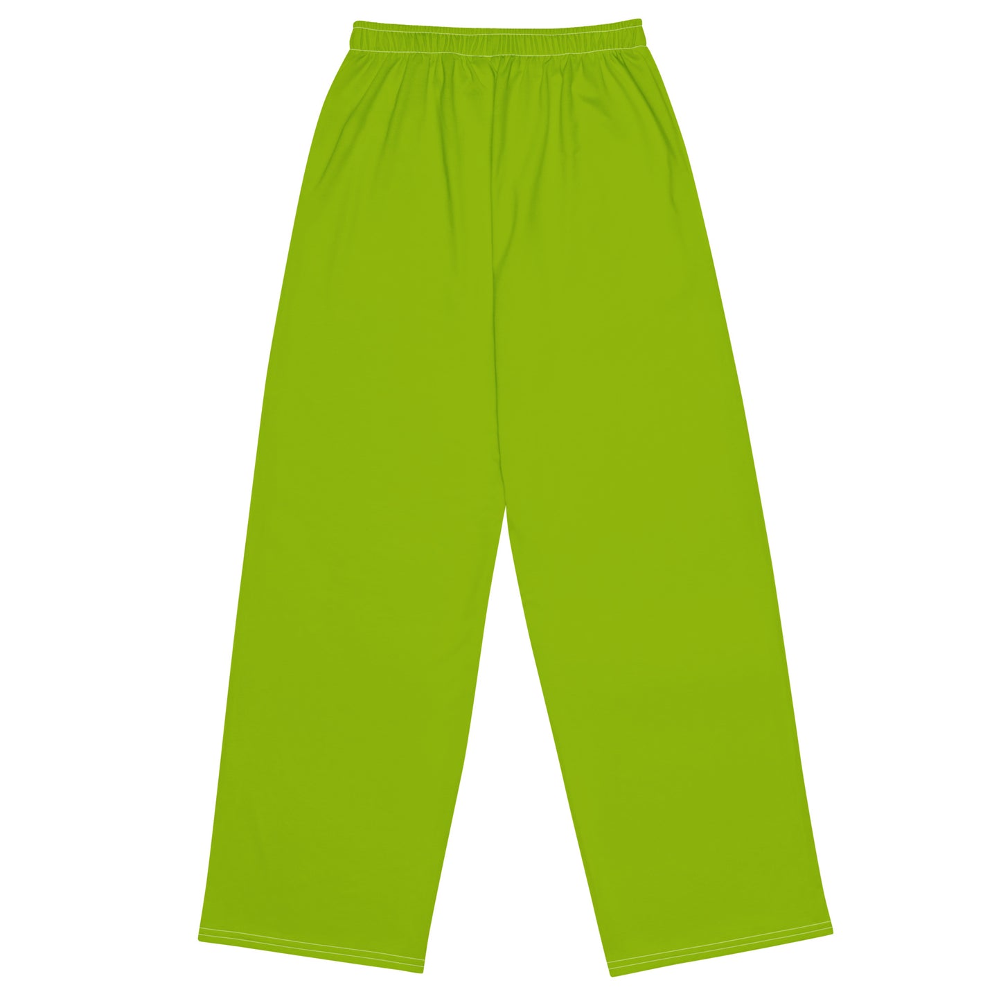 Luv'em Salmon Pink and Apple Green Unisex wide-leg pants