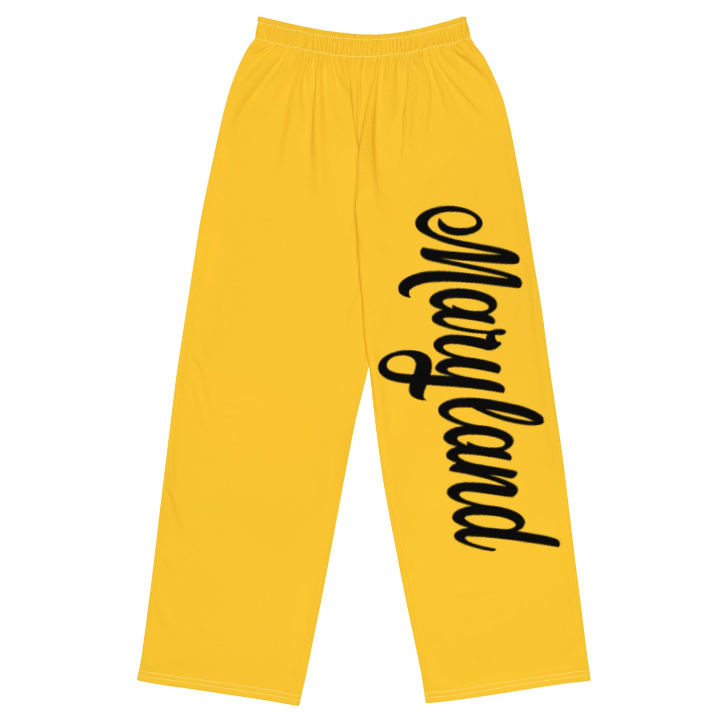 Pantalones anchos unisex Maryland amarillos y negros