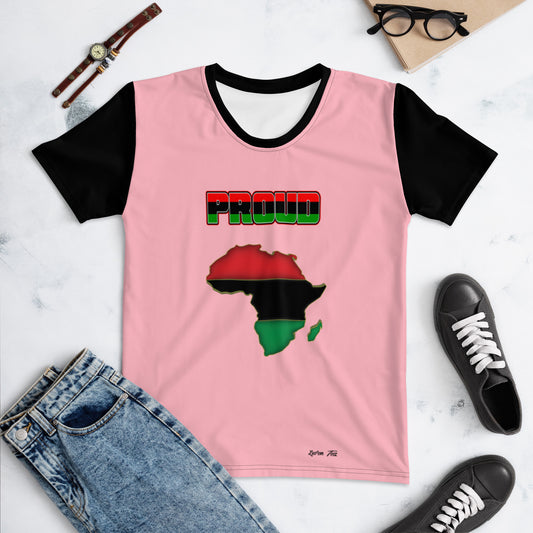 Camiseta mujer África